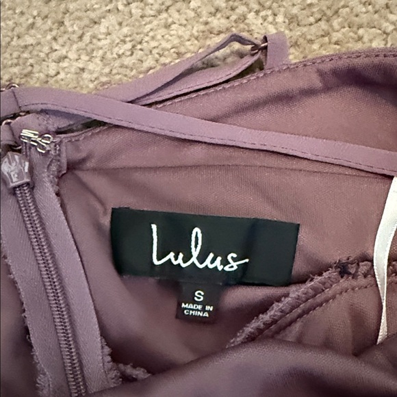 Lulu's Lavender Pleated Dress - Picture 4 of 7